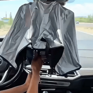 Inovile - Pare-soleil de voiture pliable et pratique