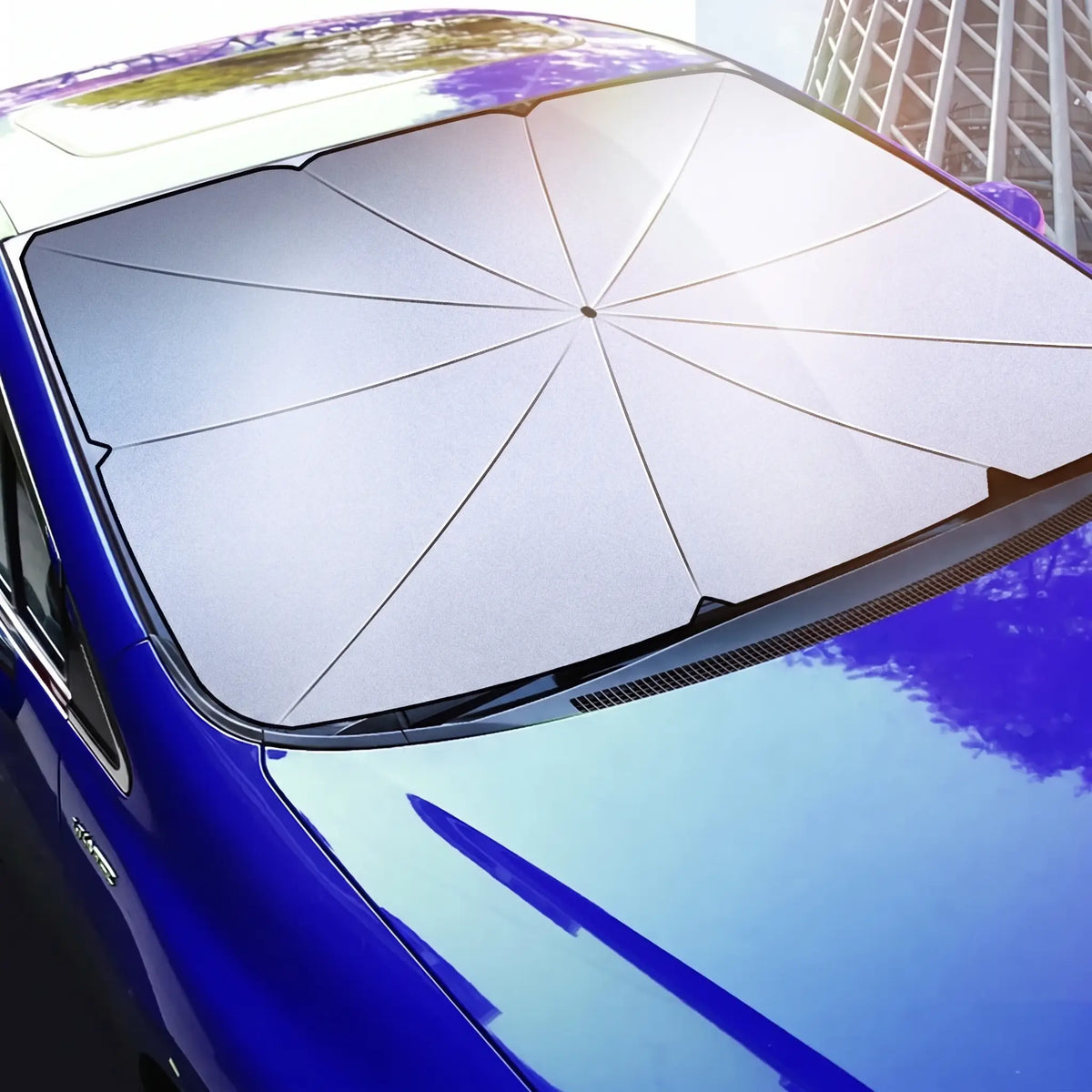 Inovile - Pare-soleil de voiture pliable et pratique